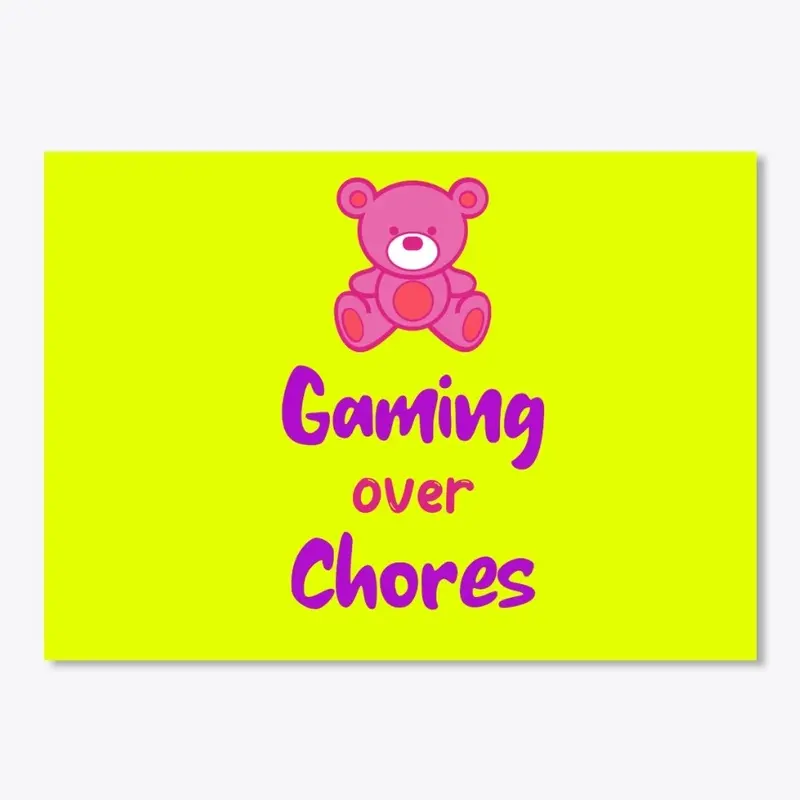 Gaming Over Chores